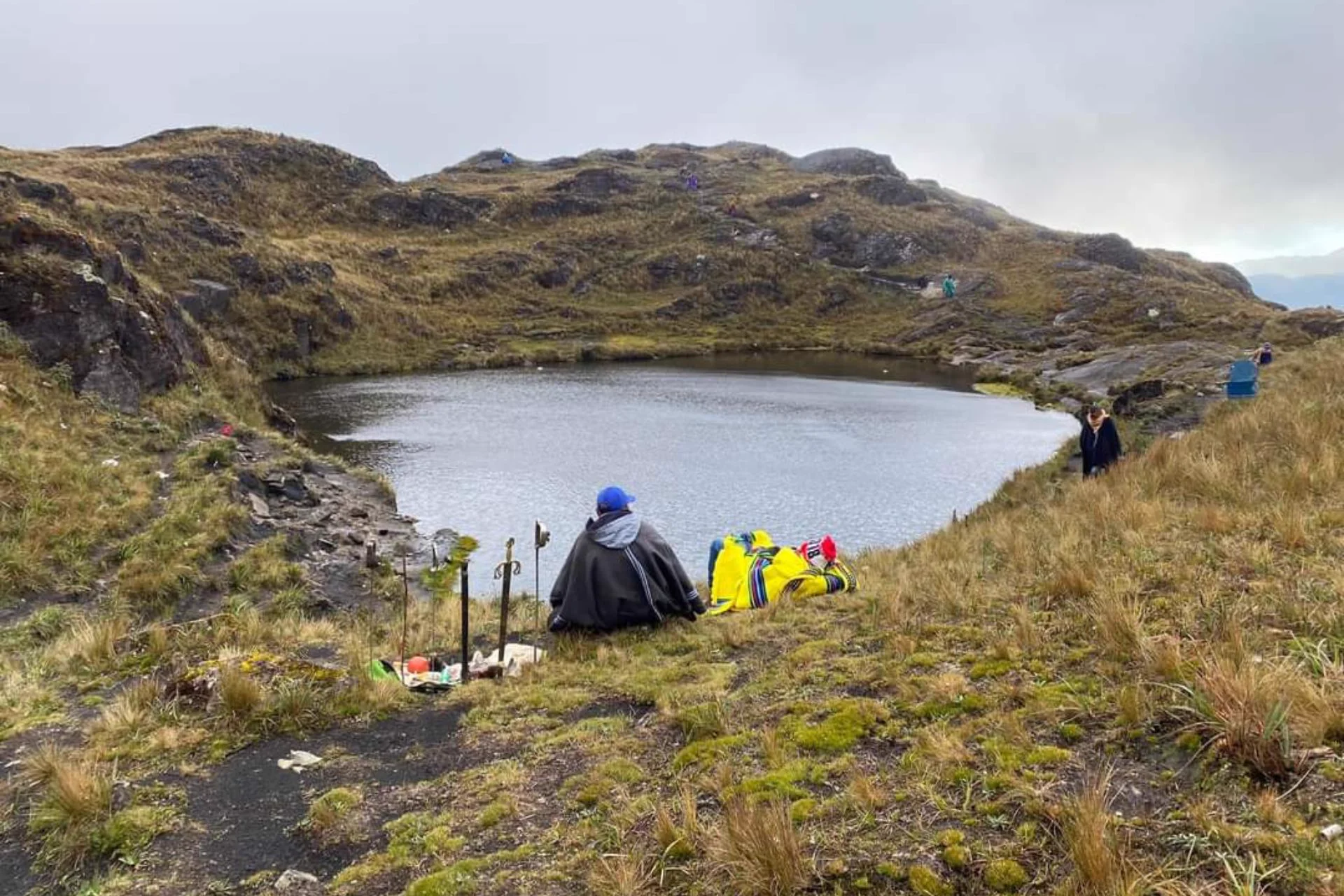 Laguna andina en Las Huaringas, Huancabamba